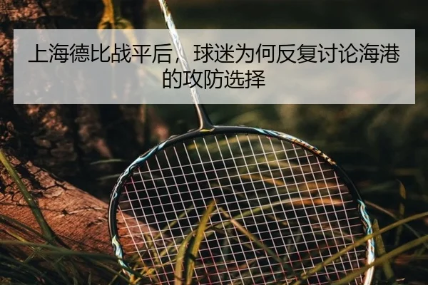 上海德比战平后，球迷为何反复讨论海港的攻防选择 - leyu